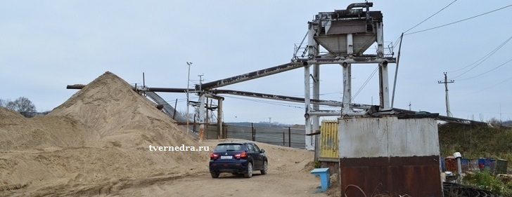 Земельный участок карьерного хозяйства