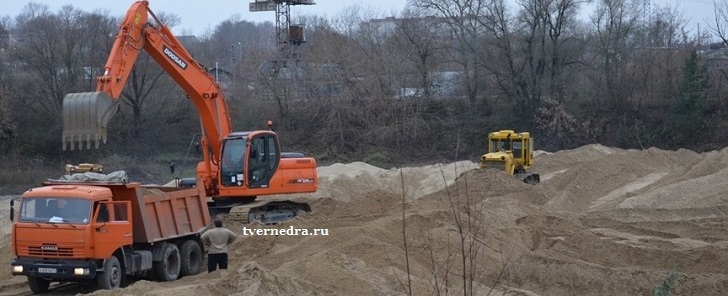 Земельный участок карьерного хозяйства